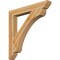 Ekena Millwork Legacy Slat Rough Sawn Bracket, Western Red Cedar, 6"W x 48"D x 48"H BKT06X48X48LEC06RWR - alternate 1